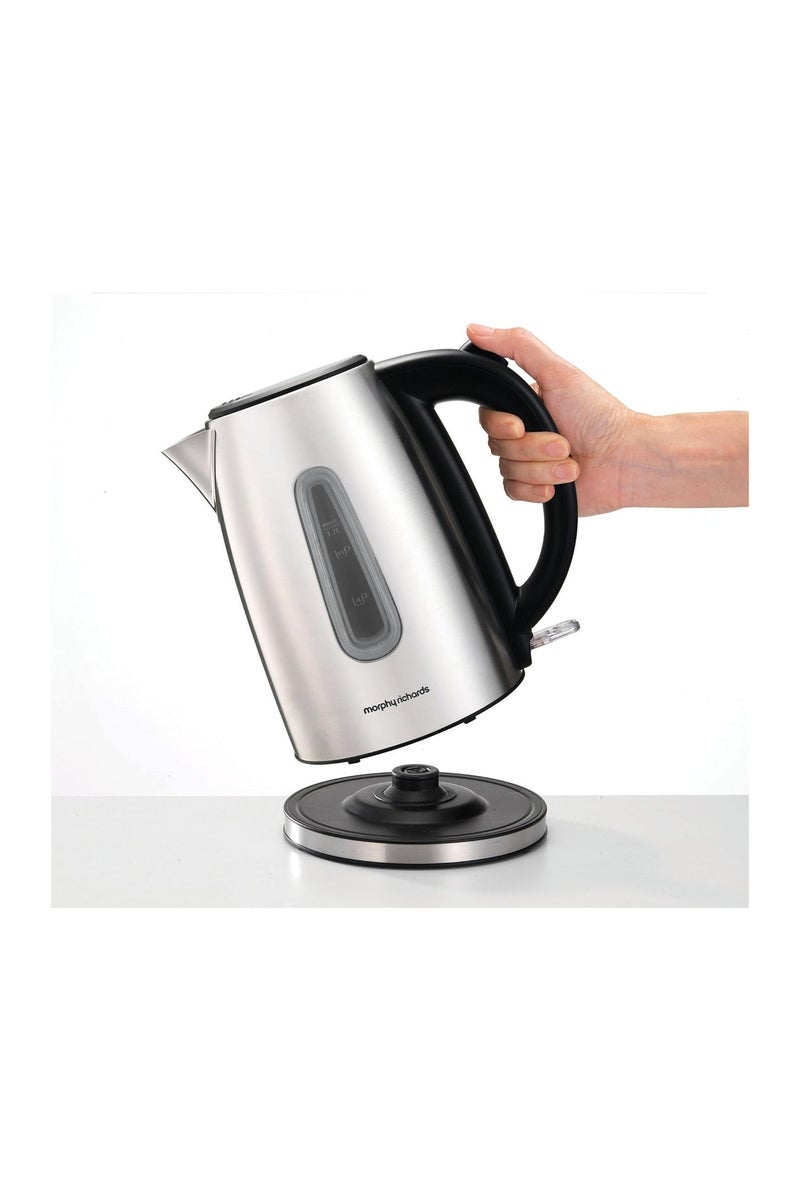 مورفي ريتشاردز غلاية إبريق كهربائية من إكويب – سعة 1.7 لتر، 3 كيلوواط – ستانلس ستيل مصقول - Image 5